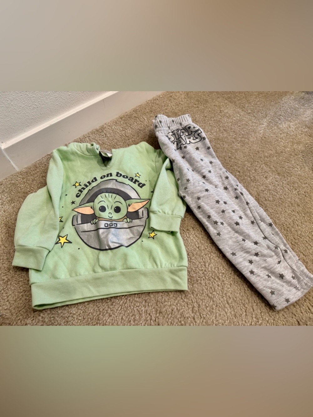 Star Wars Baby Sweatshirt and Pants Set